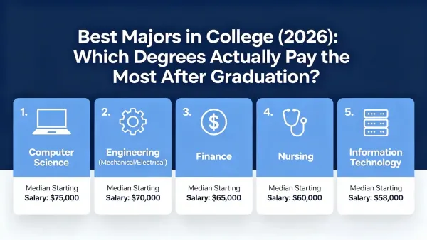Best Majors in College (2026): Which Degrees Actually Pay the Most After Graduation? | Salary Calculator