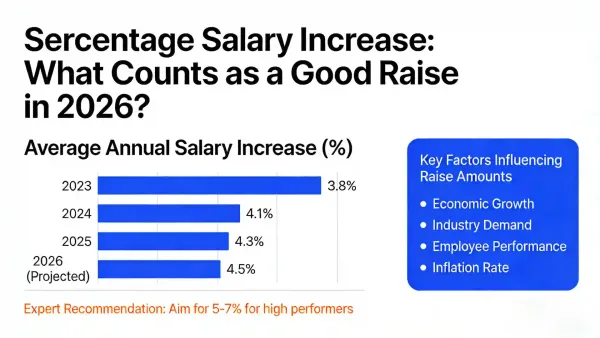 Percentage Salary Increase: What Counts as a Good Raise in 2026? | Salary Calculator