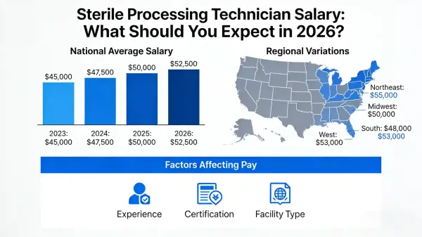 Sterile Processing Technician Salary: What Should You Expect in 2026? | Salary Calculator